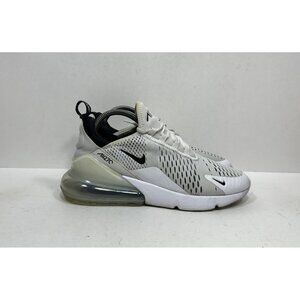 Nike Air Max 270 White Black Running Shoes AH6789-100 Women's Size 9